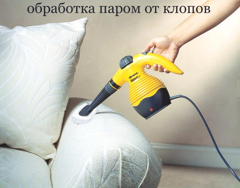 горячий пар от клопов